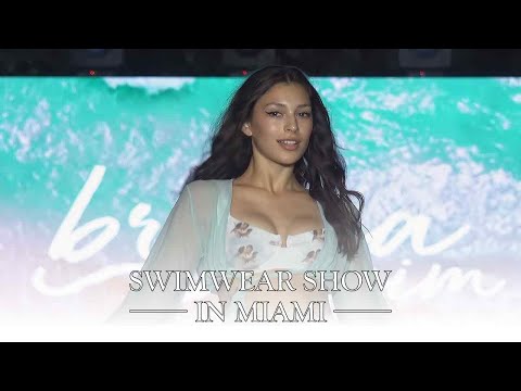 👙🎀Swimwear Show in Miami🎀👙| 4K | #lingerie #fashion #model
