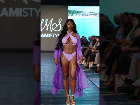 Model Lilian for Hot Miami Styles/ Swim Week #shorts #Model #dqvisuals