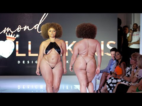 [ 4k60 ] Tiarah Tucker in SLOW MOTION 4K  | Atlanta Swim week 2024