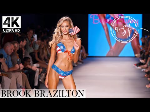 Brooke Brazelton for Beach Bunny Fashion in Miami Swim Week | Wild Set Free 4K