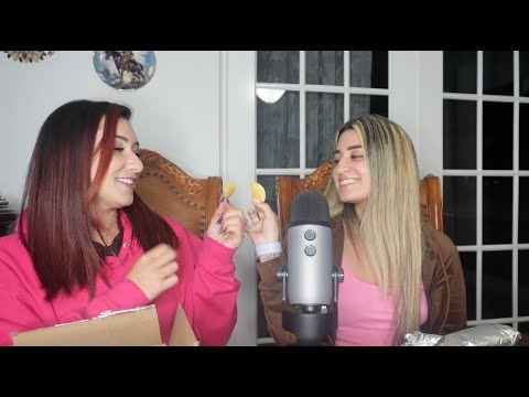 ASMR Unboxing & Tasting OMG CRUNCH Box with LissyWissy