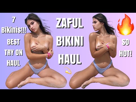 ZAFUL BIKINI TRY-ON HAUL (***7 BIKINIS***)