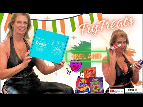 Try treats Trytreats Tasting Box Ireland unboxing and Tasting Fun w/ Discount Code YUM Chips