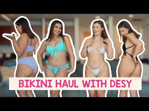 SHEIN BIKINI TRY ON HAUL WITH @DesyGato