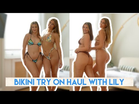 BIKINI TRY ON HAUL WITH LILY PHILLIPS
